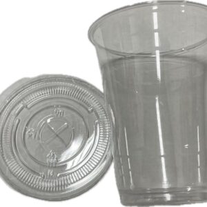 16 oz Crystal Clear PET CUP With Lids(1000sets)